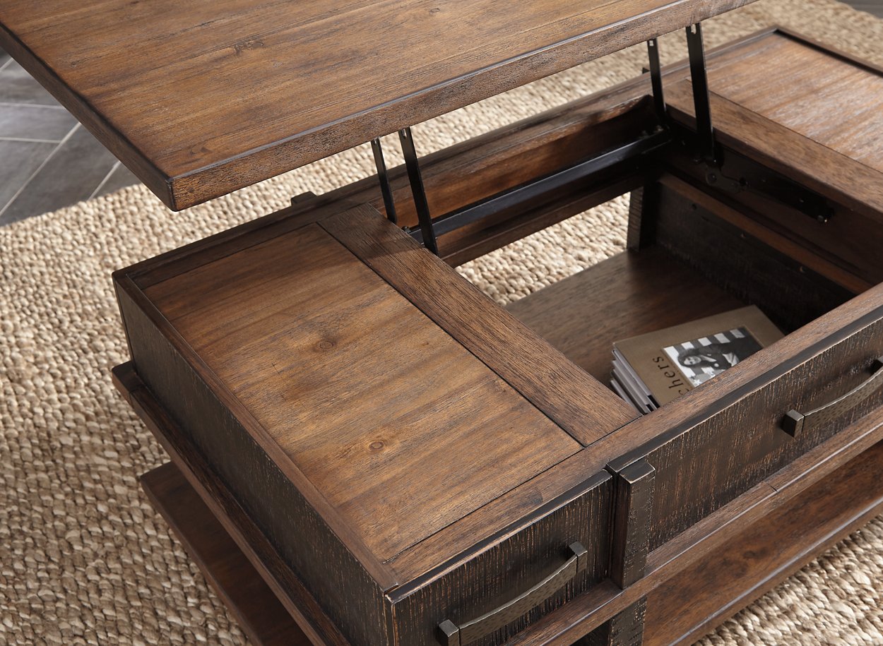 Stanah Coffee Table with Lift Top - Half Price Furniture