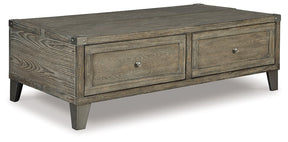 Chazney Coffee Table with Lift Top Half Price Furniture