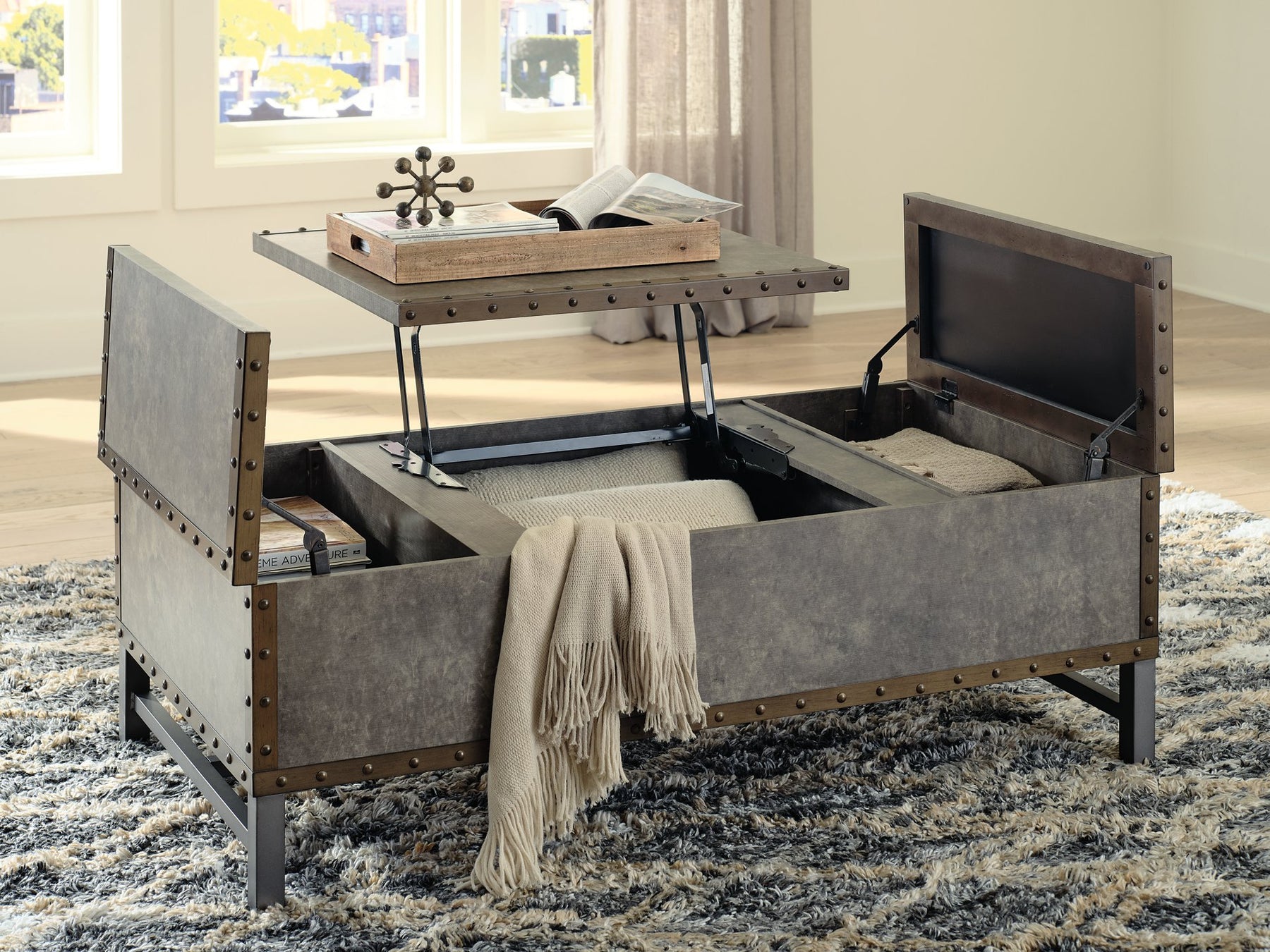 Derrylin Lift-Top Coffee Table - Half Price Furniture