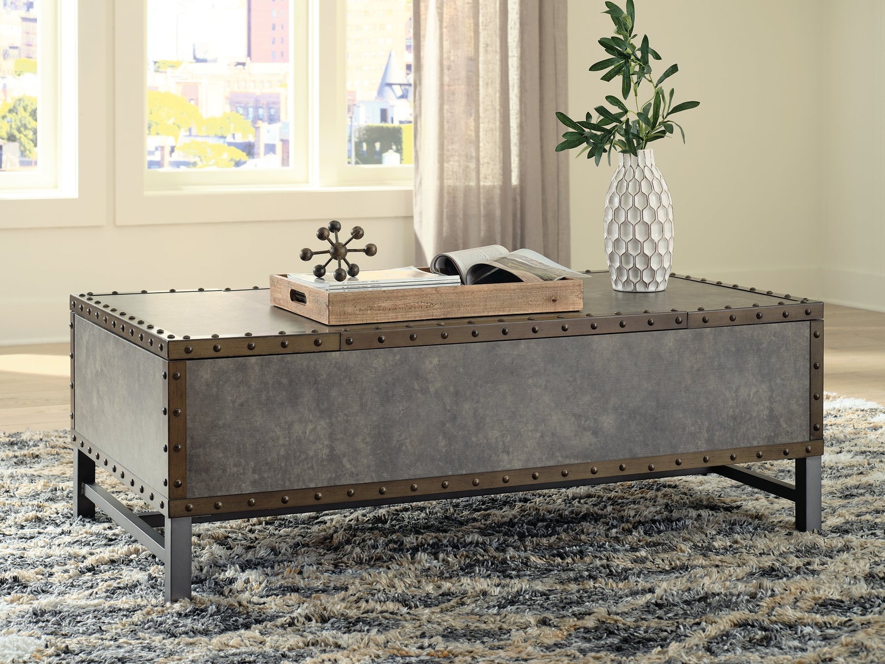 Derrylin Lift-Top Coffee Table - Half Price Furniture