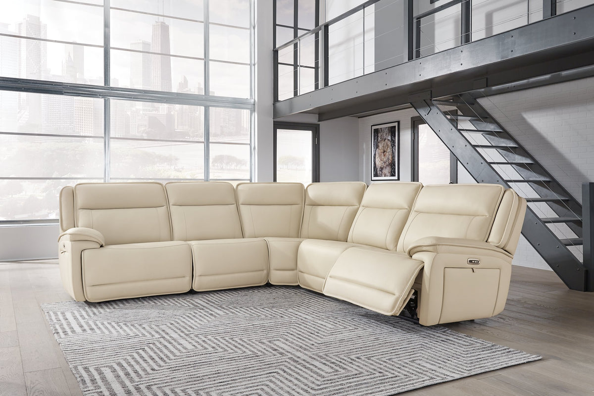 Double Deal Power Reclining Sectional - Half Price Furniture