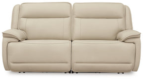 Double Deal Power Reclining Loveseat Sectional Half Price Furniture