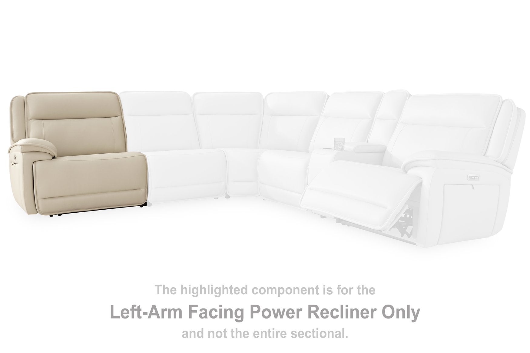Double Deal Power Reclining Loveseat Sectional - Half Price Furniture