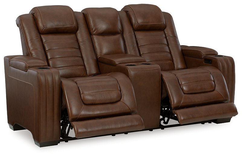 Backtrack Power Reclining Loveseat - Half Price Furniture