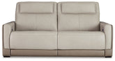 Battleville Power Reclining Sofa Half Price Furniture