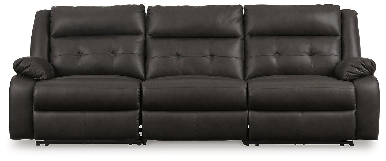 Mackie Pike 3-Piece Power Reclining Sectional Sofa  Half Price Furniture