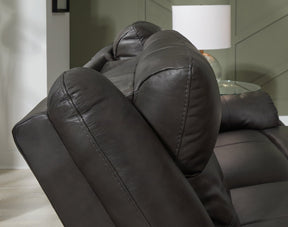 Mackie Pike Power Reclining Sectional Loveseat - Half Price Furniture