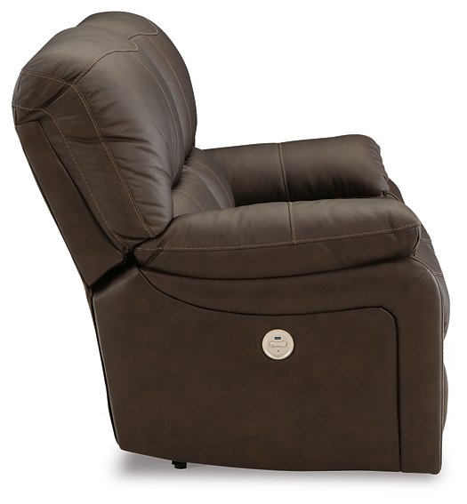 Leesworth Power Reclining Loveseat - Half Price Furniture