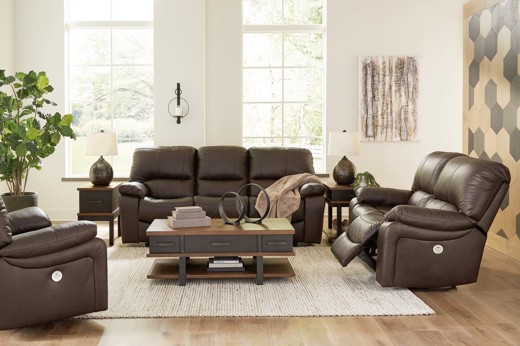 Leesworth Living Room Set - Half Price Furniture