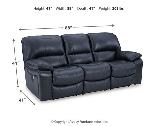 Leesworth Power Reclining Sofa - Half Price Furniture