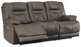 Wurstrow Power Reclining Sofa Half Price Furniture