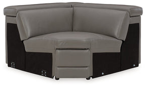 Texline Power Reclining Sectional - Half Price Furniture