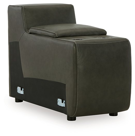 Center Line 3-Piece Power Reclining Loveseat with Console - Half Price Furniture