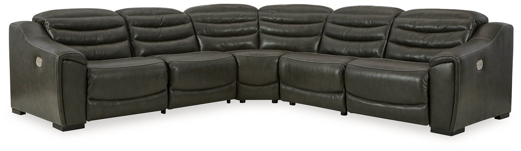 Center Line Power Reclining Sectional - Half Price Furniture