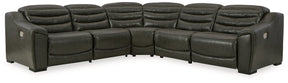 Center Line Power Reclining Sectional - Half Price Furniture