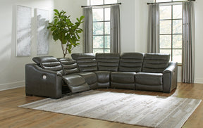 Center Line Power Reclining Sectional - Half Price Furniture