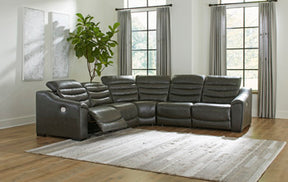 Center Line Power Reclining Sectional - Half Price Furniture