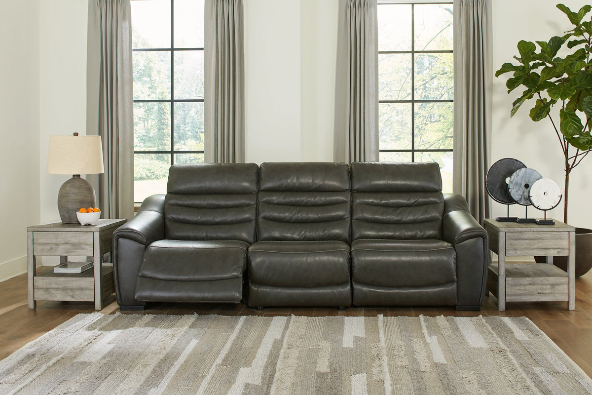 Center Line Power Reclining Sectional - Sectional - Half Price Furniture