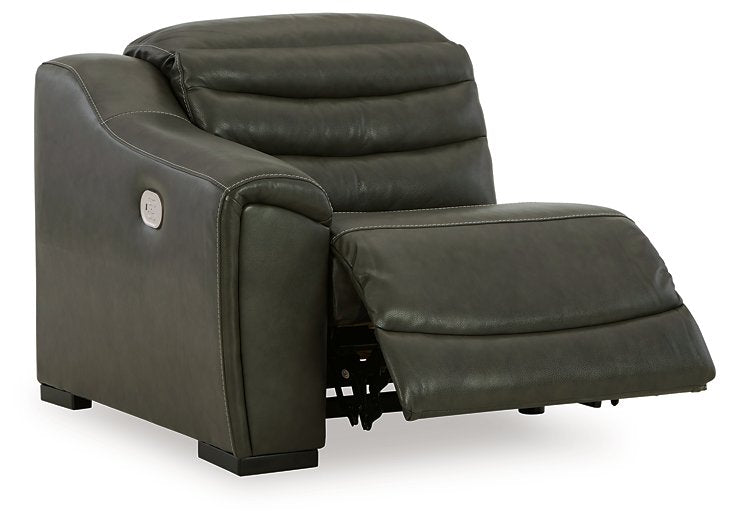 Center Line 3-Piece Power Reclining Loveseat with Console - Half Price Furniture