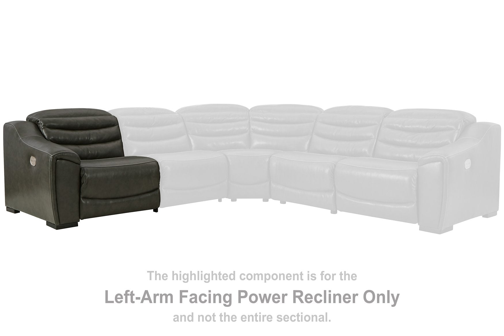 Center Line Power Reclining Sectional - Half Price Furniture