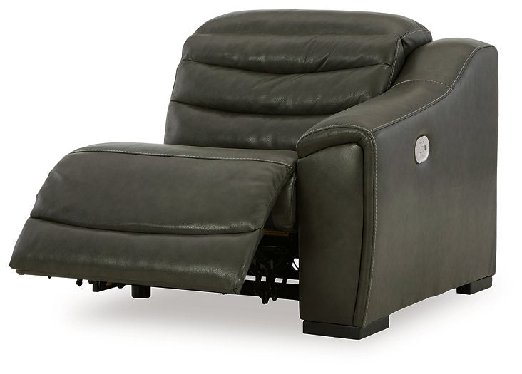 Center Line 3-Piece Power Reclining Loveseat with Console - Half Price Furniture