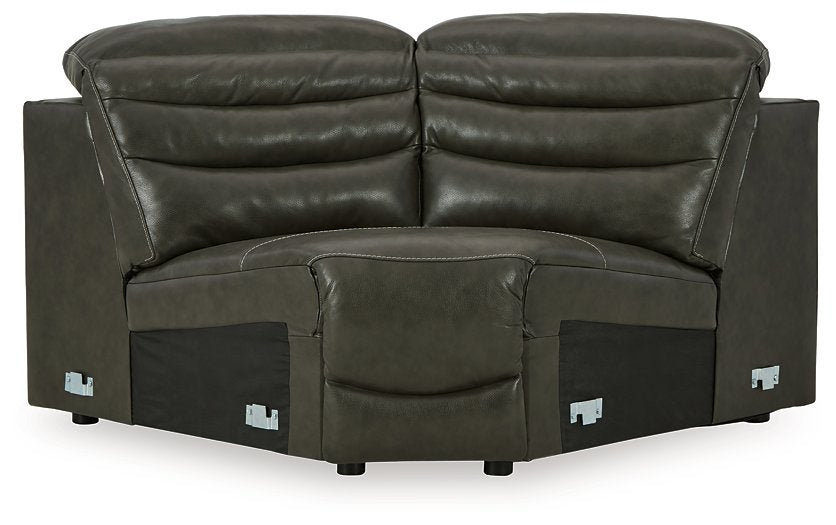 Center Line Power Reclining Sectional - Half Price Furniture