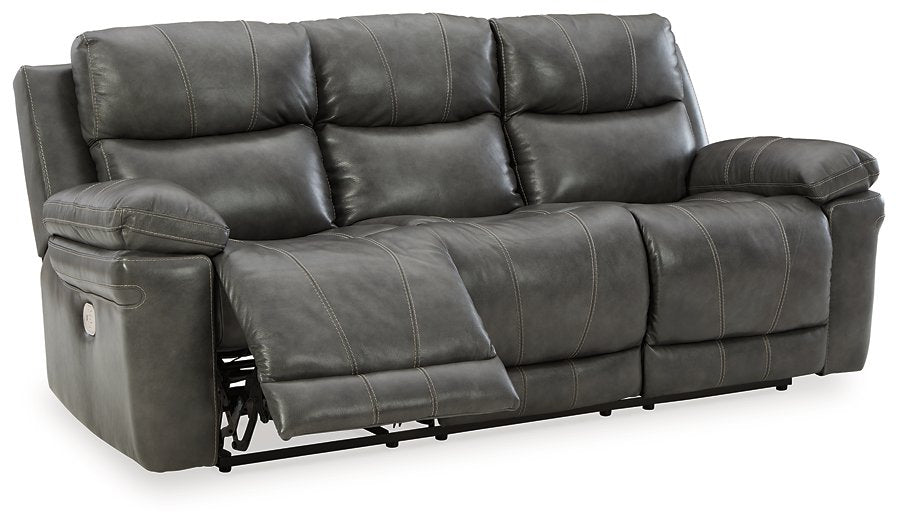 Edmar Power Reclining Sofa - Half Price Furniture