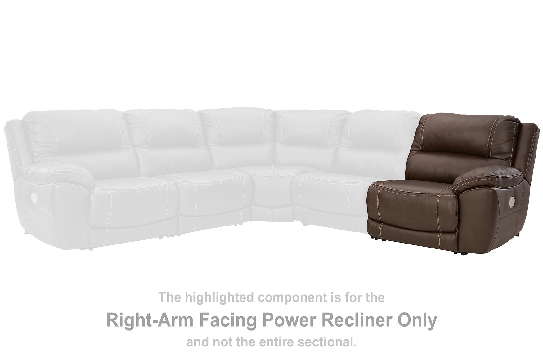 Dunleith Power Reclining Sectional - Half Price Furniture