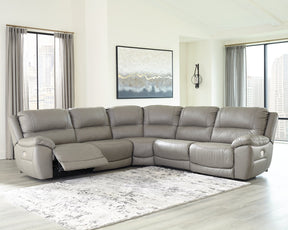 Dunleith Power Reclining Sectional - Half Price Furniture