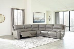 Dunleith Power Reclining Sectional - Half Price Furniture