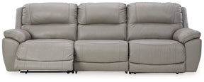 Dunleith 3-Piece Power Reclining Sectional Sofa - Half Price Furniture