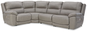 Dunleith Power Reclining Sectional - Half Price Furniture