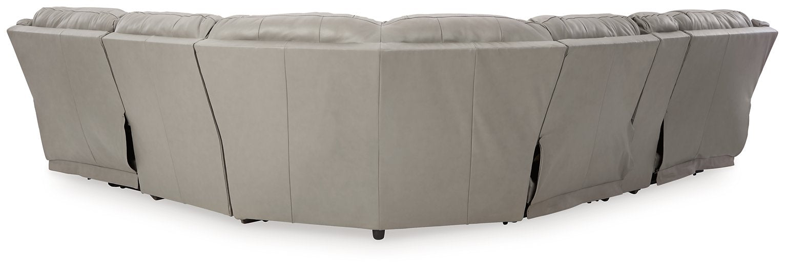 Dunleith Power Reclining Sectional - Half Price Furniture