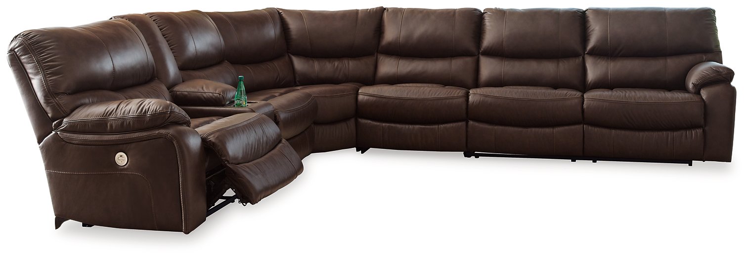 Family Circle Power Reclining Sectional - Half Price Furniture