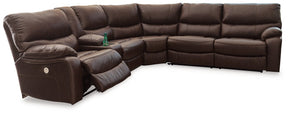 Family Circle Power Reclining Sectional - Half Price Furniture