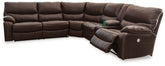 Family Circle Power Reclining Sectional Half Price Furniture