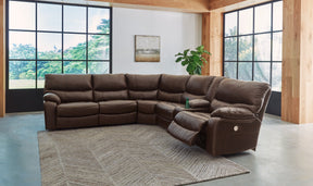 Family Circle Power Reclining Sectional - Half Price Furniture