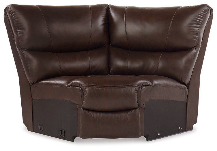 Family Circle Power Reclining Sectional - Half Price Furniture