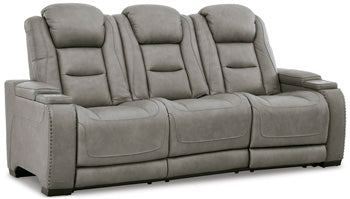 The Man-Den Power Reclining Sofa - Half Price Furniture