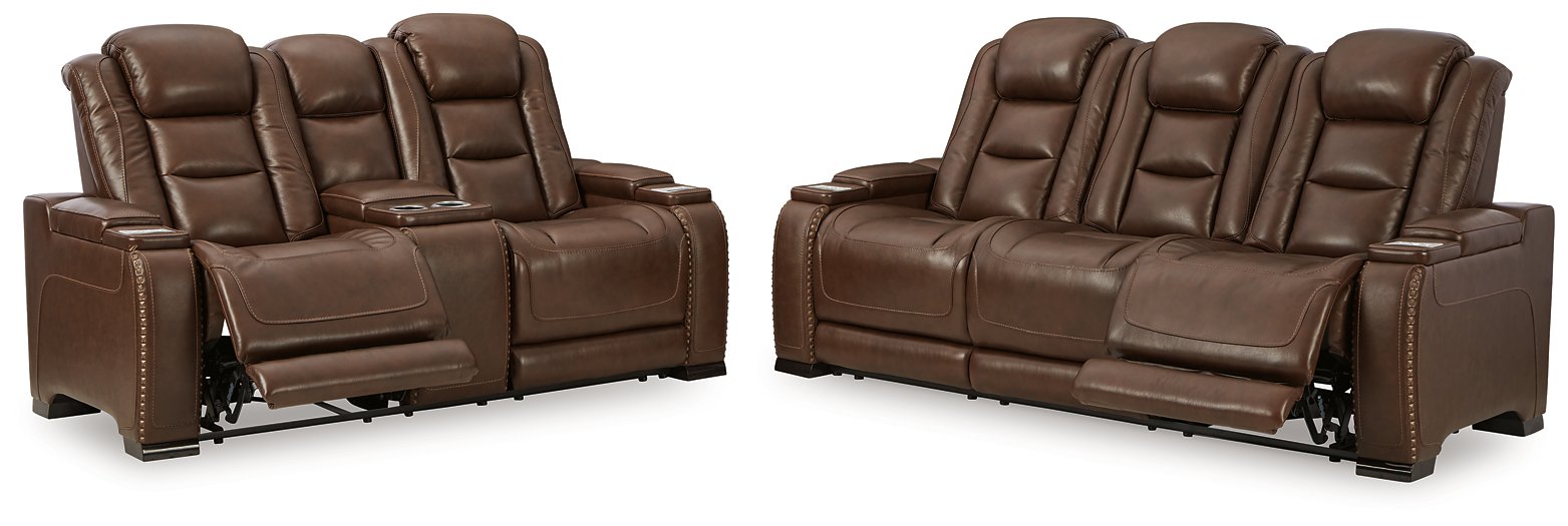 The Man-Den Living Room Set - Half Price Furniture