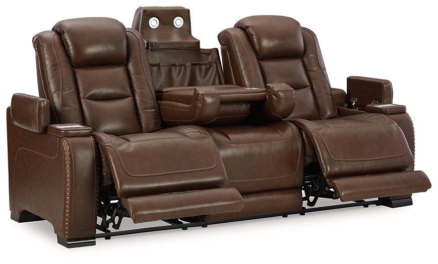 The Man-Den Power Reclining Sofa - Half Price Furniture