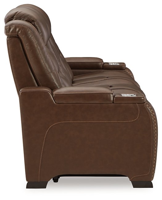 The Man-Den Power Reclining Sofa - Half Price Furniture