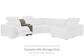 Correze Power Reclining Sectional with Chaise - Half Price Furniture