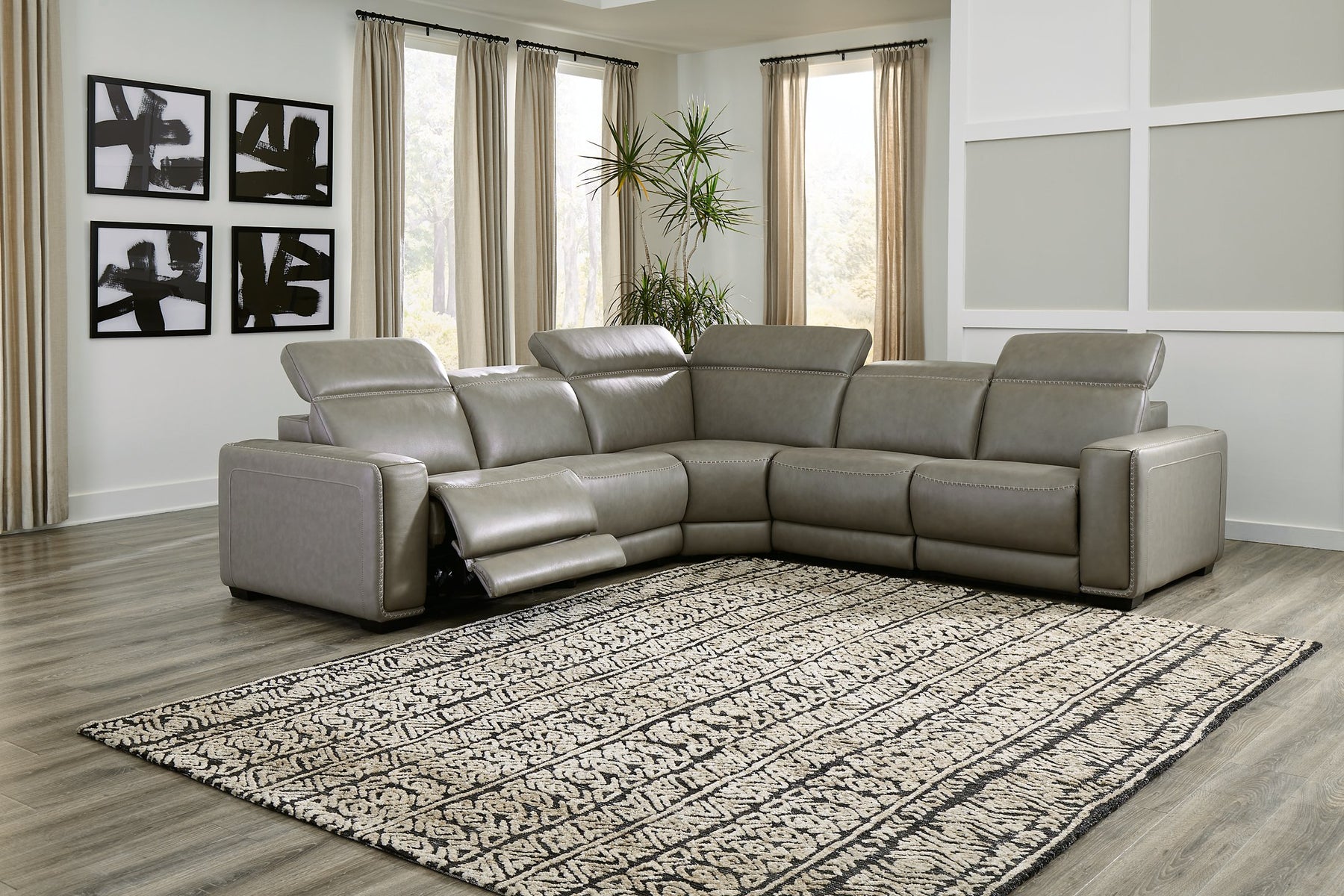 Correze Power Reclining Sectional - Half Price Furniture