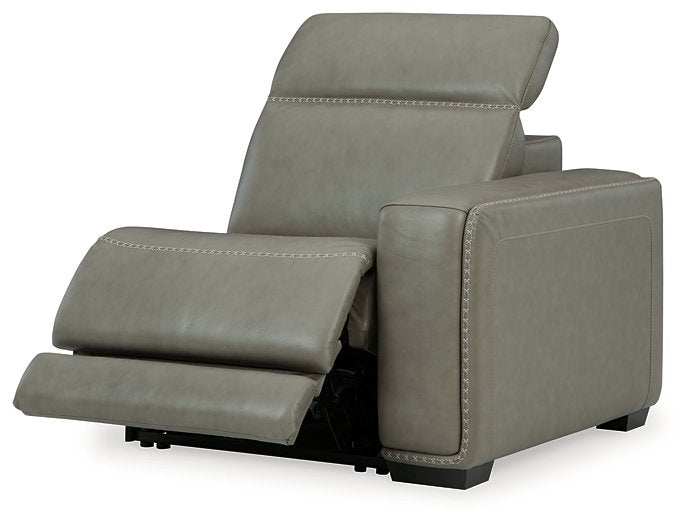 Correze Power Reclining Sectional with Chaise - Half Price Furniture