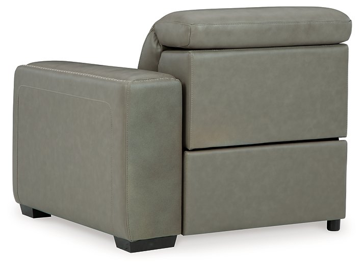 Correze Power Reclining Sectional with Chaise - Half Price Furniture