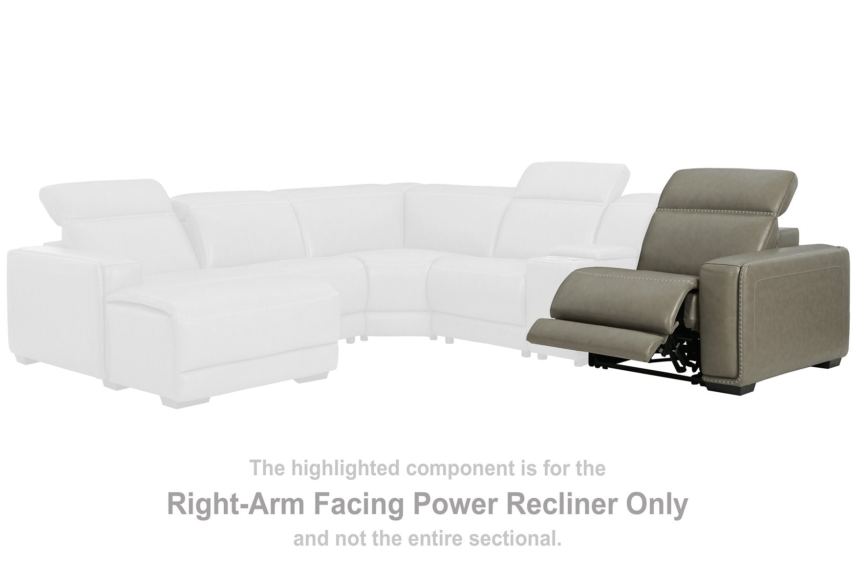 Correze Power Reclining Sectional with Chaise - Half Price Furniture