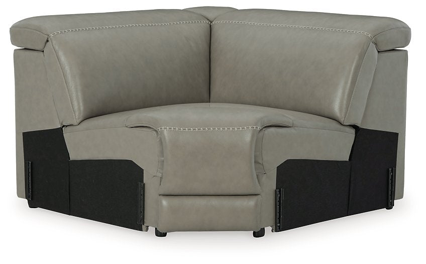 Correze Power Reclining Sectional with Chaise - Half Price Furniture