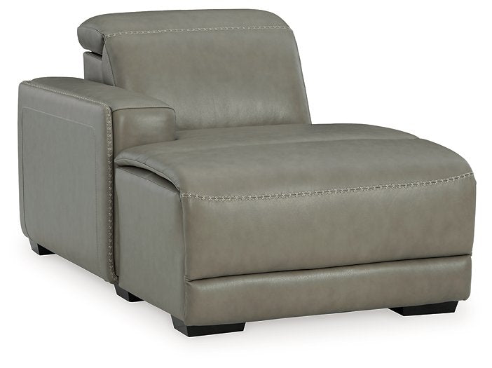 Correze Power Reclining Sectional with Chaise - Half Price Furniture