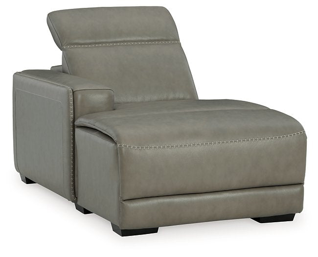 Correze Power Reclining Sectional with Chaise - Half Price Furniture